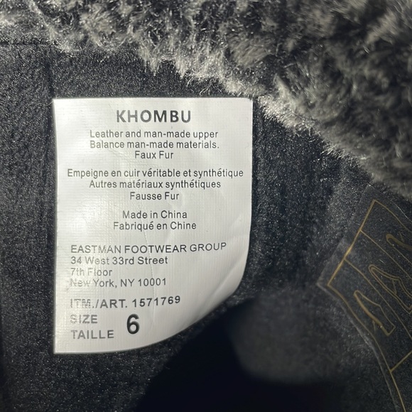 Khombu Boulder Suede Winter Boots - Picture 5 of 5